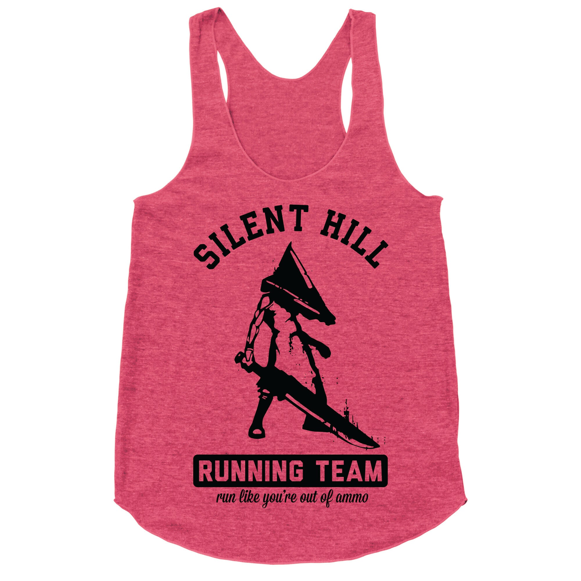 Silent Hill Running Team Racerback Tank